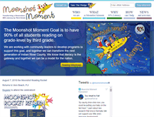 Tablet Screenshot of moonshotmoment.org